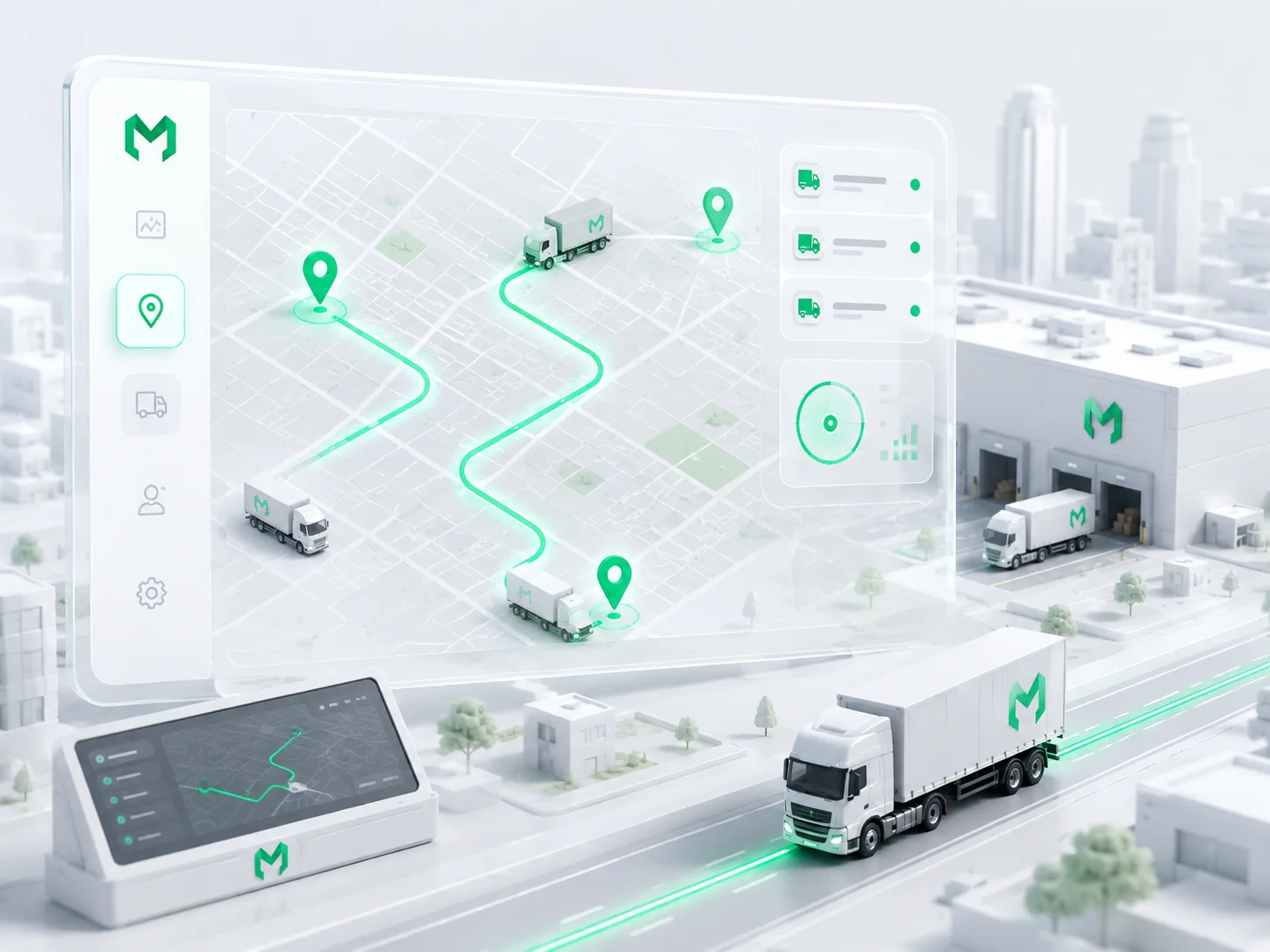 Makzom Fleet Intelligence — Real-Time GPS Tracking