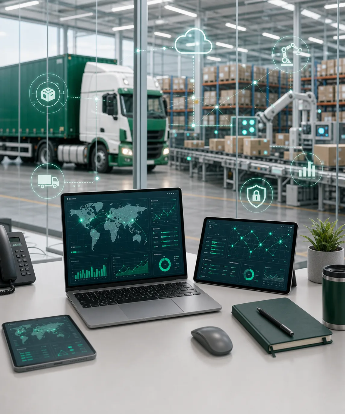 AI-powered logistics operations