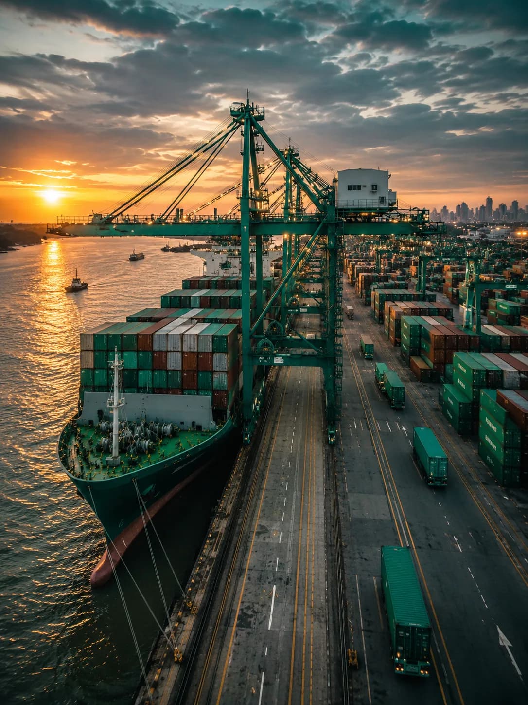Shipping containers and complex logistics operations