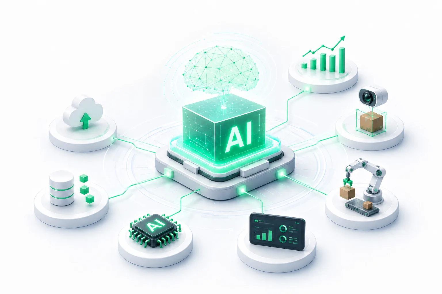 Makzom AI engine connecting logistics capabilities