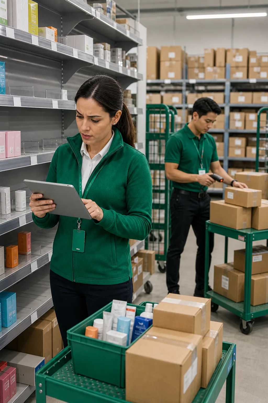 Retail inventory and distribution logistics challenges