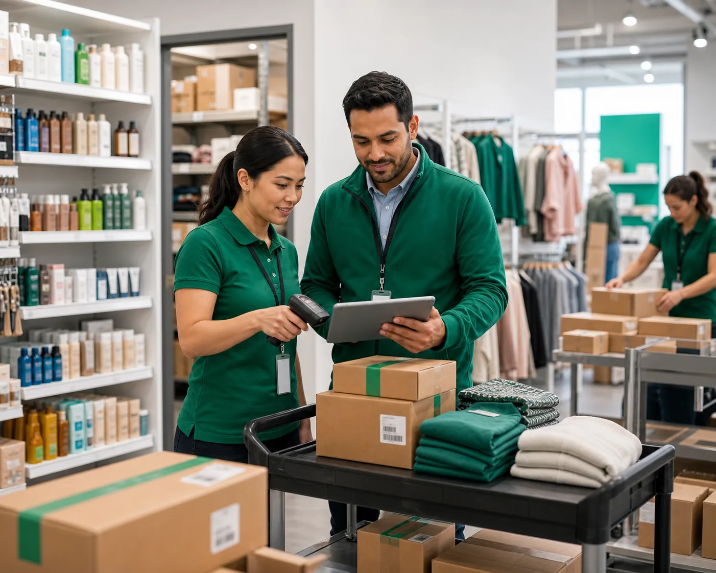 AI-powered retail logistics and distribution operations